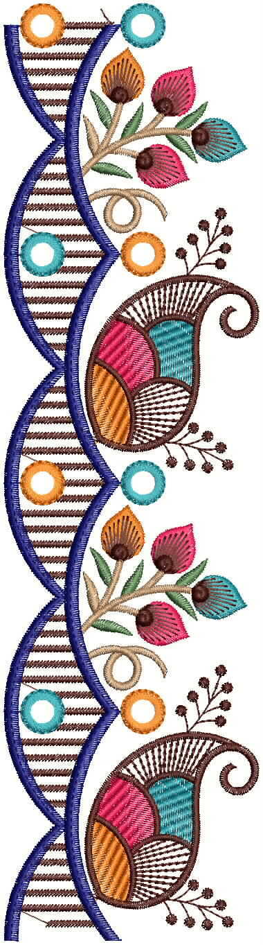 cut work lace/border embroidery design  Machine Embroidery Designs