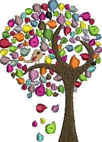 TREE Machine Embroidery Designs