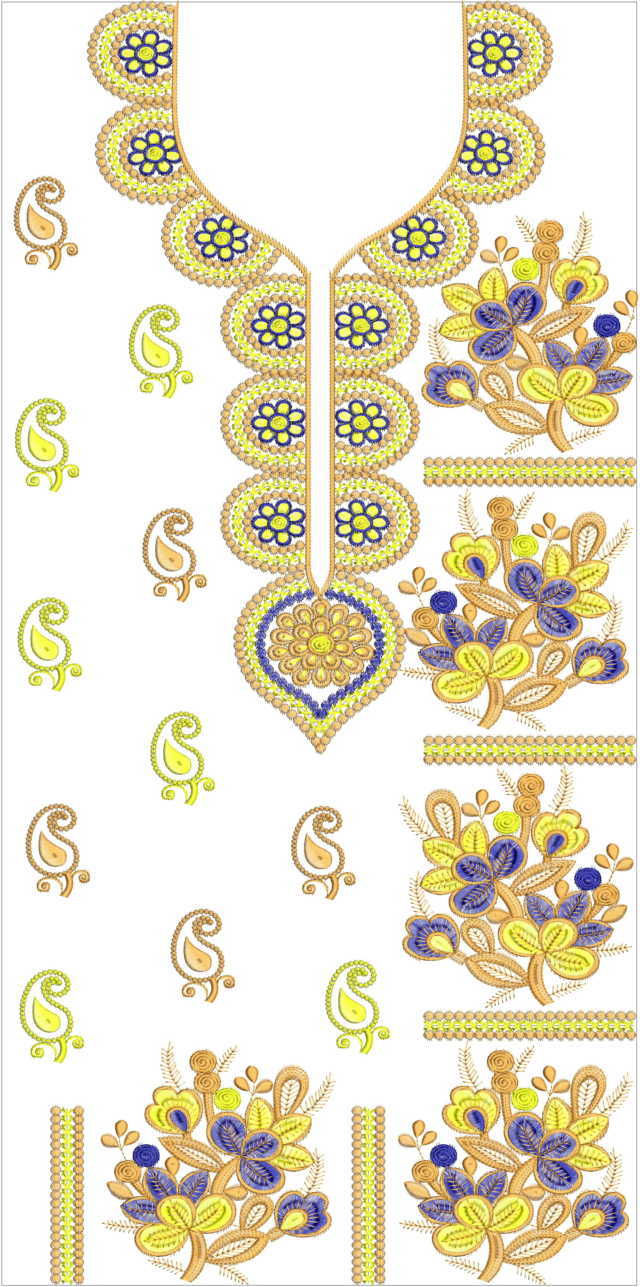 S H DRESS Machine Embroidery Designs