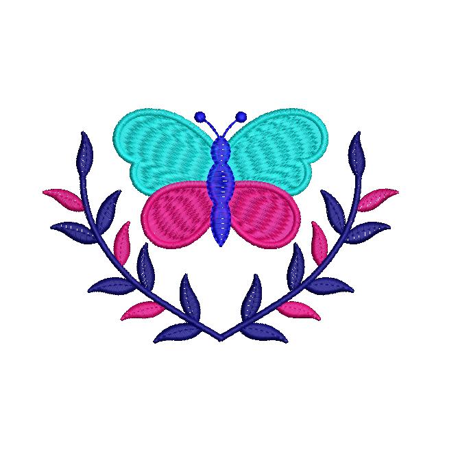 butterfly figure concept butta embroidery design  Machine Embroidery Designs