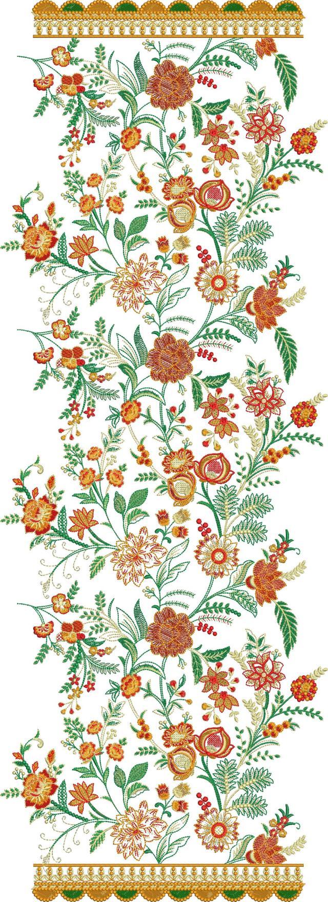 jaal shawls embroidery design  Machine Embroidery Designs